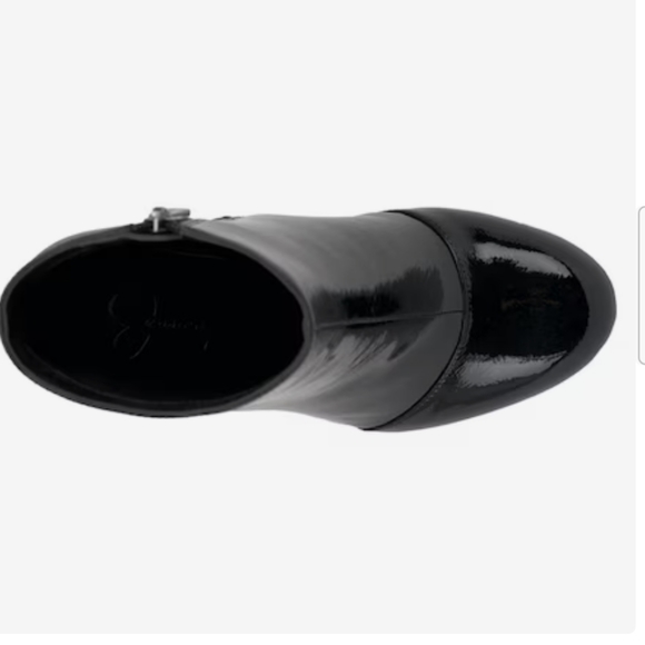 Jessica Simpson Madlaina Patent Platform Booties - Picture 3 of 9